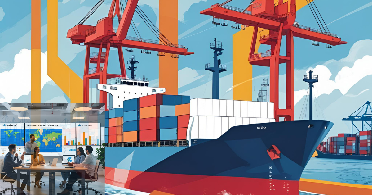Naviox maritime ERP dashboard with compliance, maintenance, finance and crew modules displayed onboard Ship 1